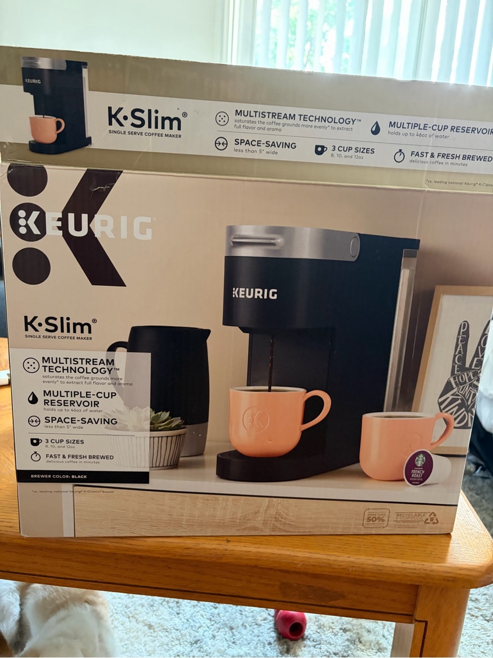 Keurig K-Slim Single Serve Coffee Maker - Black